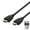 HDMI-kabel Deltaco Ultra High Speed 48Gbps, 8K 60Hz, 5m, svart