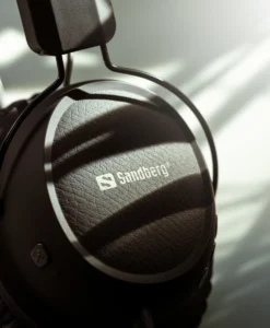 Headset Sandberg Bluetooth ANC FlexMic, svart, trådlöst