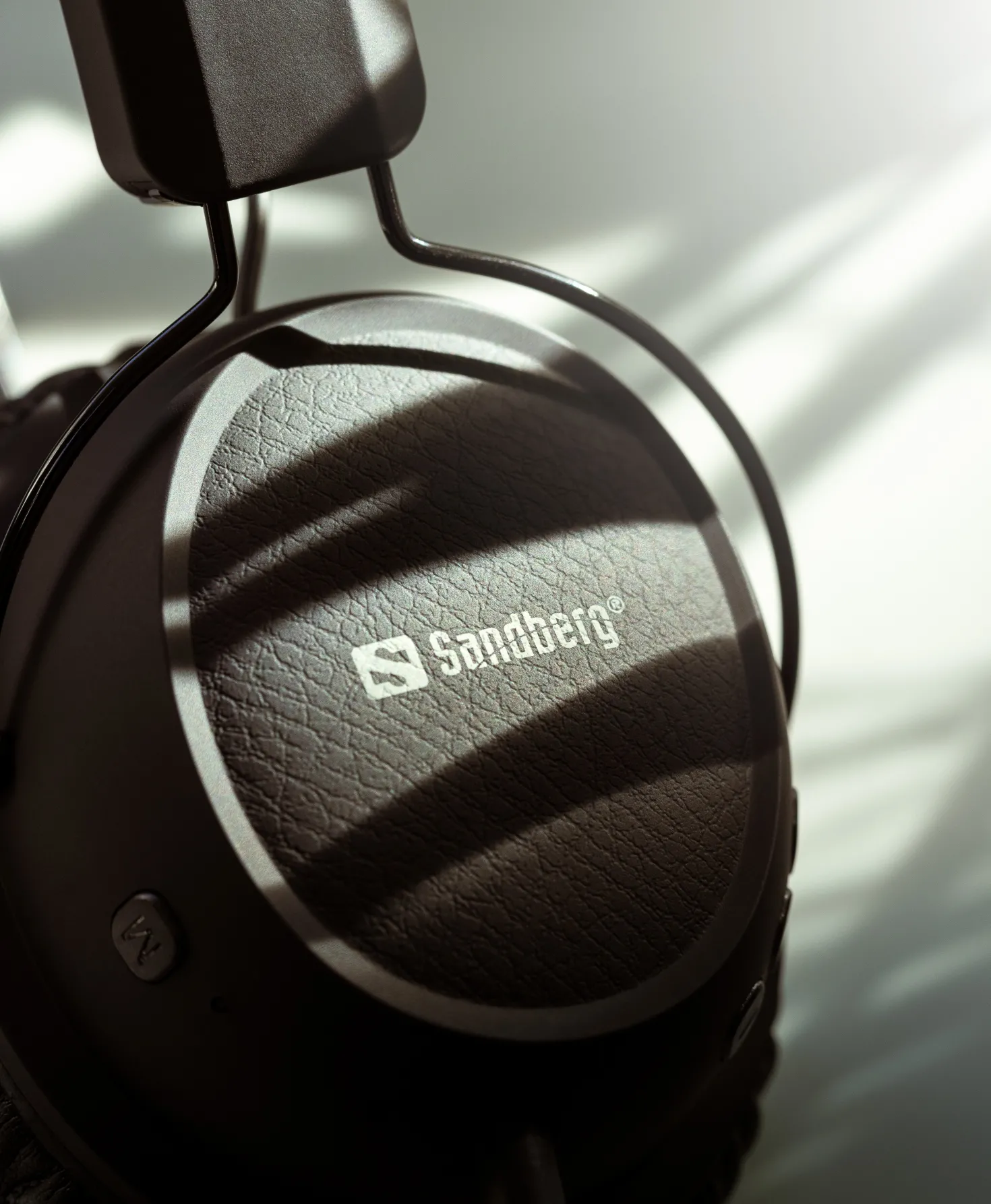 Headset Sandberg Bluetooth ANC FlexMic, svart, trådlöst