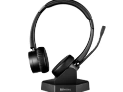 Headset Sandberg Bluetooth Office Pro+, trådlöst, on-ear