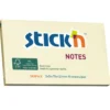 Häftis Stick n Notes FSC, gul, 76x127mm, 12 block