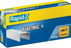 Häftklammer Rapid 66/7, elektrisk häftapparat, 5000 st
