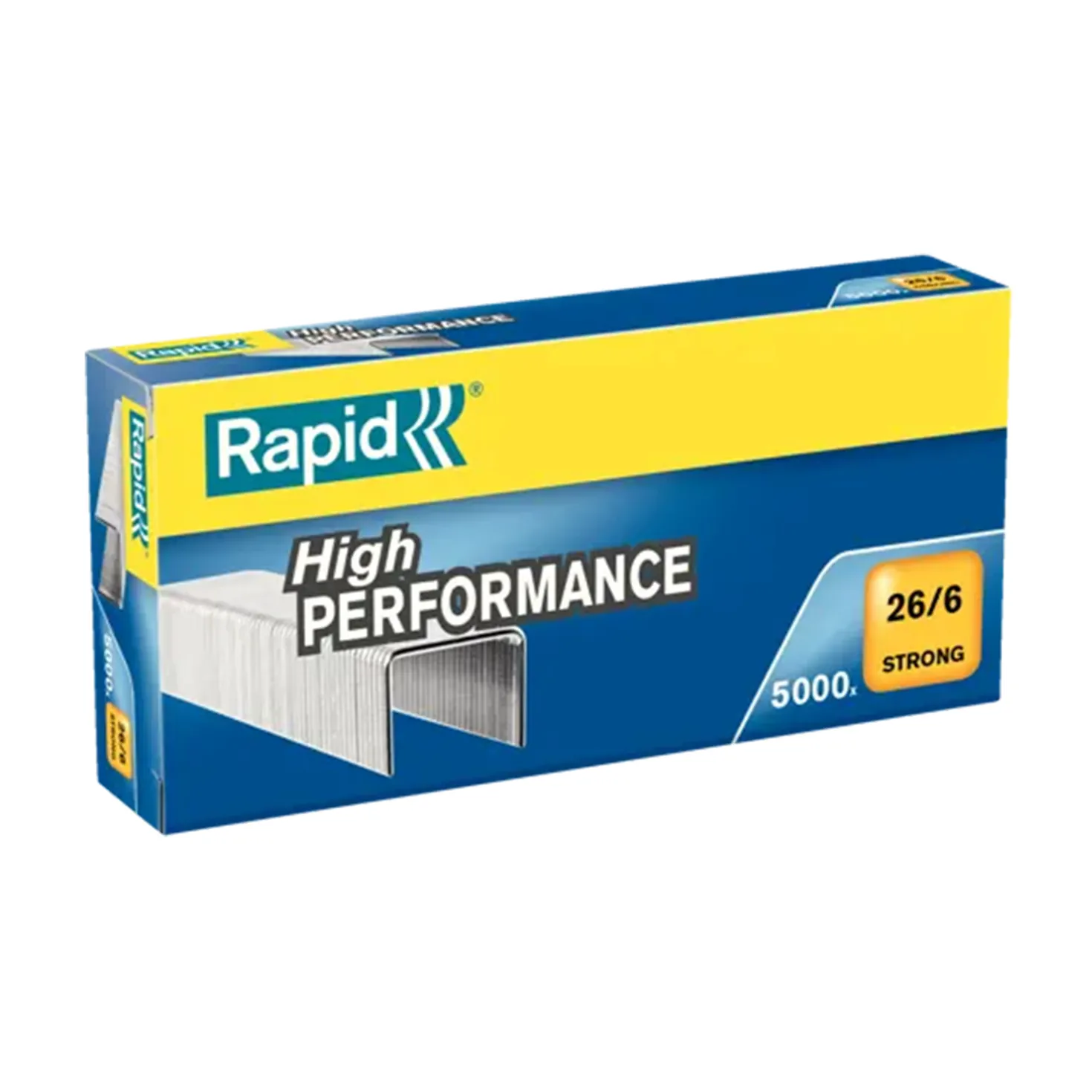 Häftklammer Rapid 26/6 Strong, upp till 60 ark, 5000 st