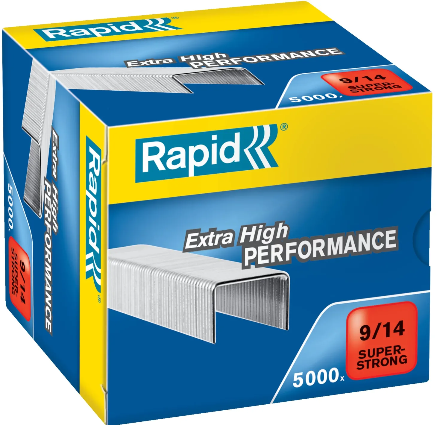 Häftklammer Rapid Superstrong 9/14, 80-110 ark, 5000 st