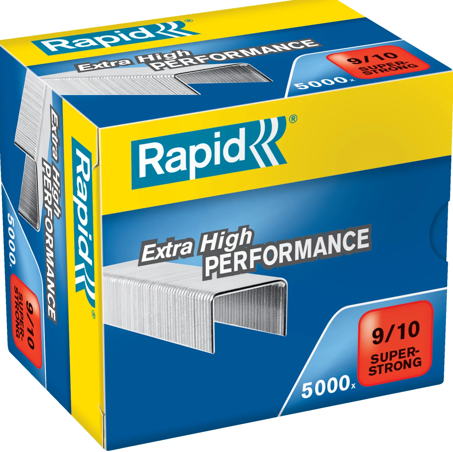 Häftklammer Rapid Superstrong 9/10, 40-70 ark, 5000 st