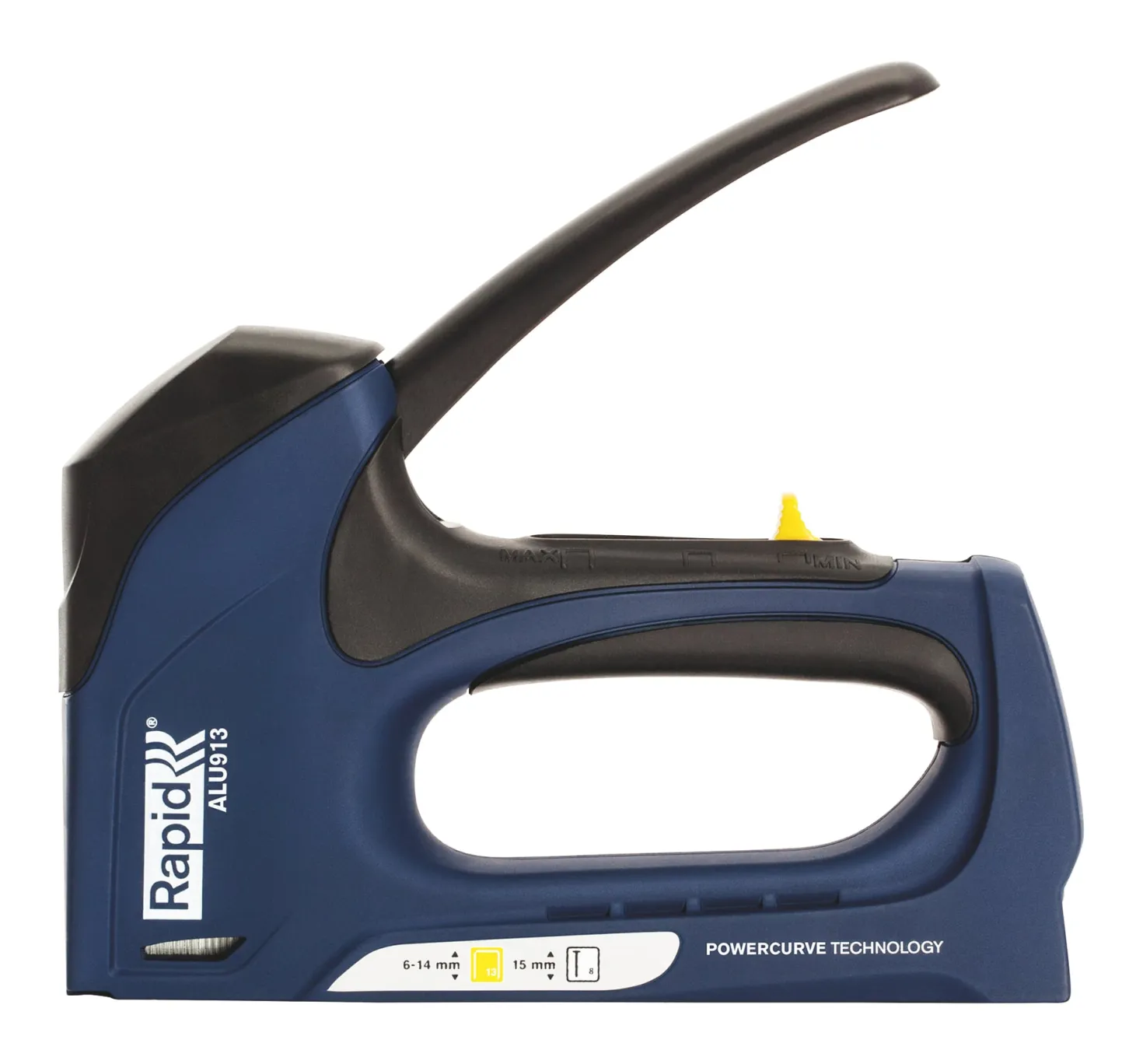 Häftpistol Rapid ALU 913, klammer typ 13, Power Curve