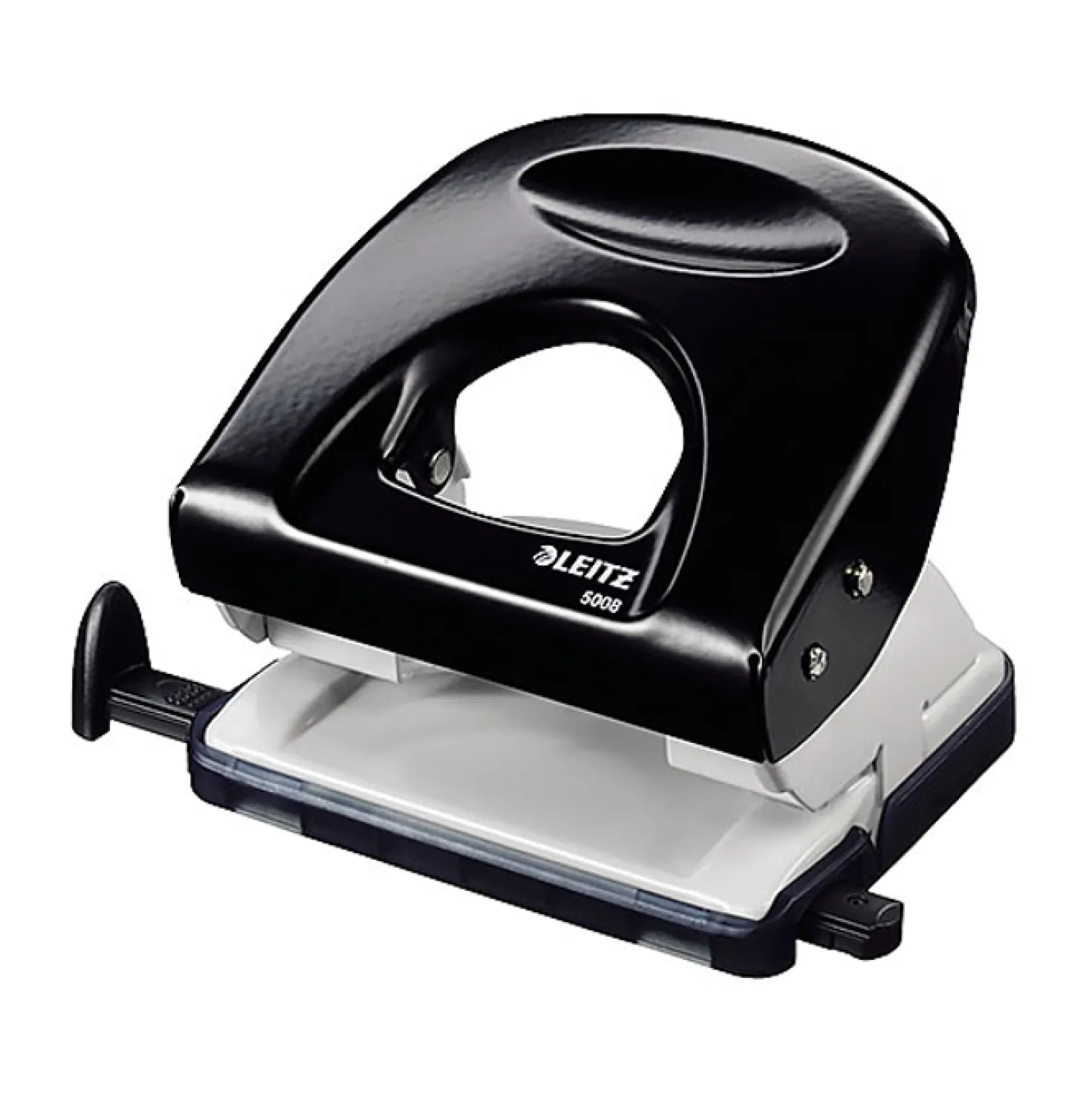 Hålslag Leitz 5008, 2 hål, svart