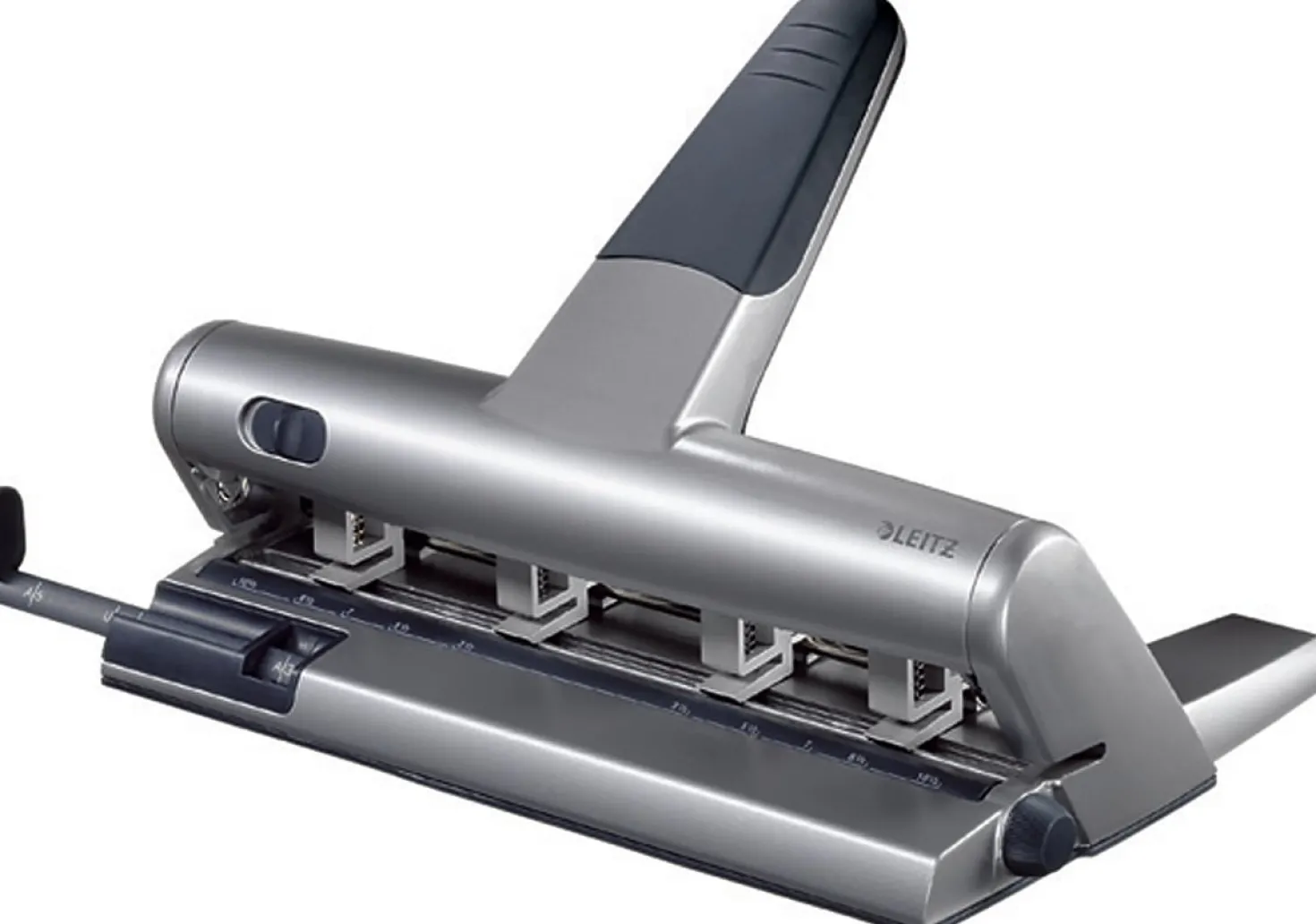 Hålslag Leitz Universal 5114, 13 format, Trio-stöd, silver