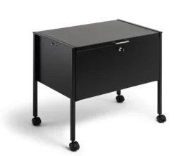 Hängmappsvagn Durable ECONOMY, låsbar, 80 mappar A4