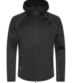 Hoodjacka Projob 3314 Herr, svart, microfleece