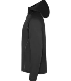 Hoodjacka Projob 3314 Herr, svart, microfleece