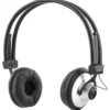 Hörlurar Deltaco KAB-HL-6 On-ear, volymkontroll, 2,2m kabel