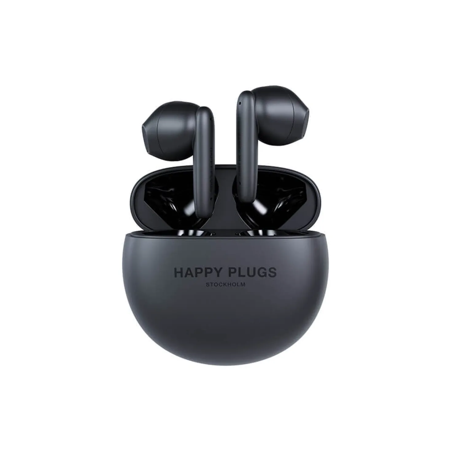 Hörlurar Happy Plugs Joy Lite In-Ear, trådlösa, svart