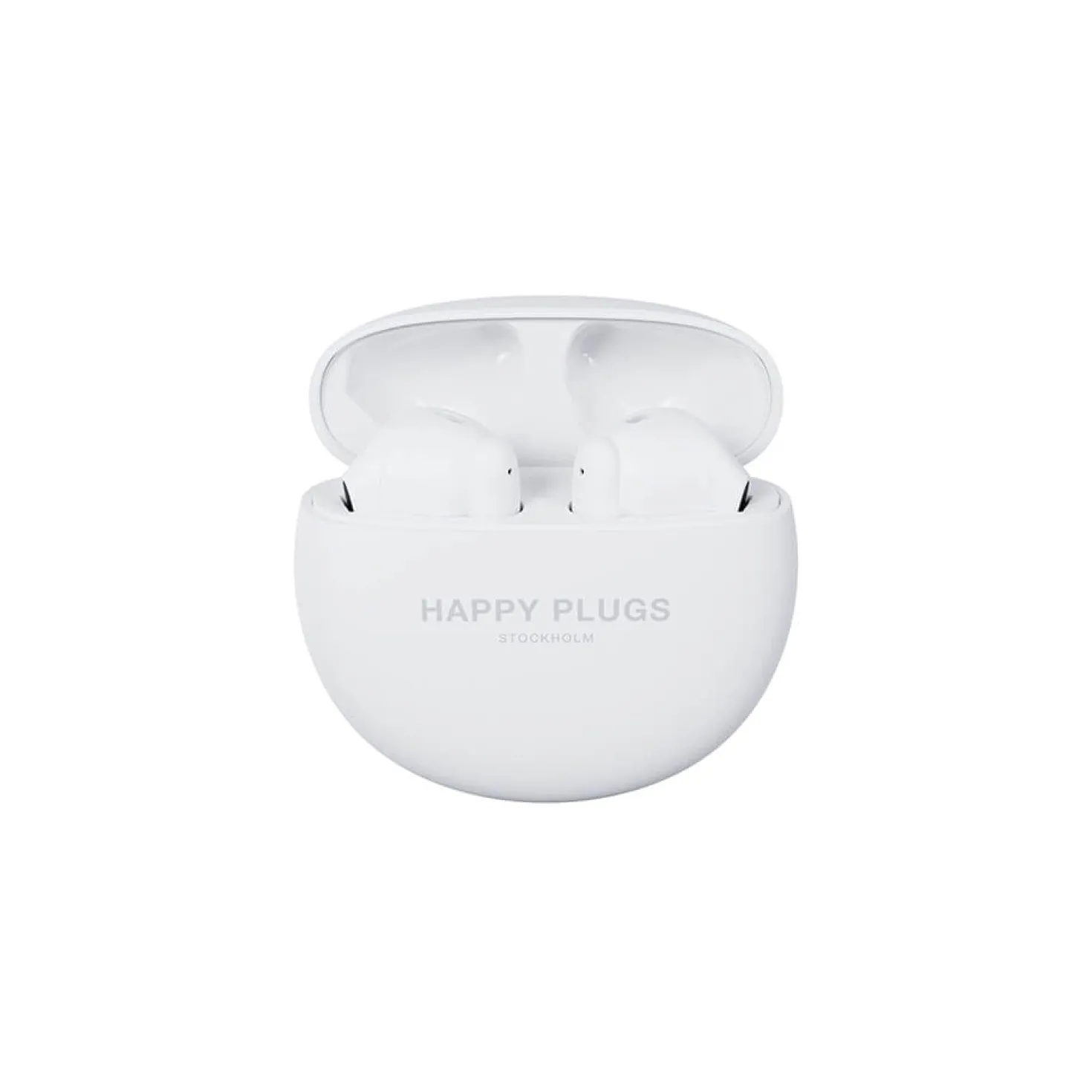 Hörlurar Happy Plugs Joy Lite In-Ear, trådlösa, Bluetooth 5.3, vit