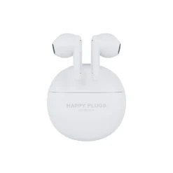 Hörlurar Happy Plugs Joy Lite In-Ear, trådlösa, Bluetooth 5.3, vit