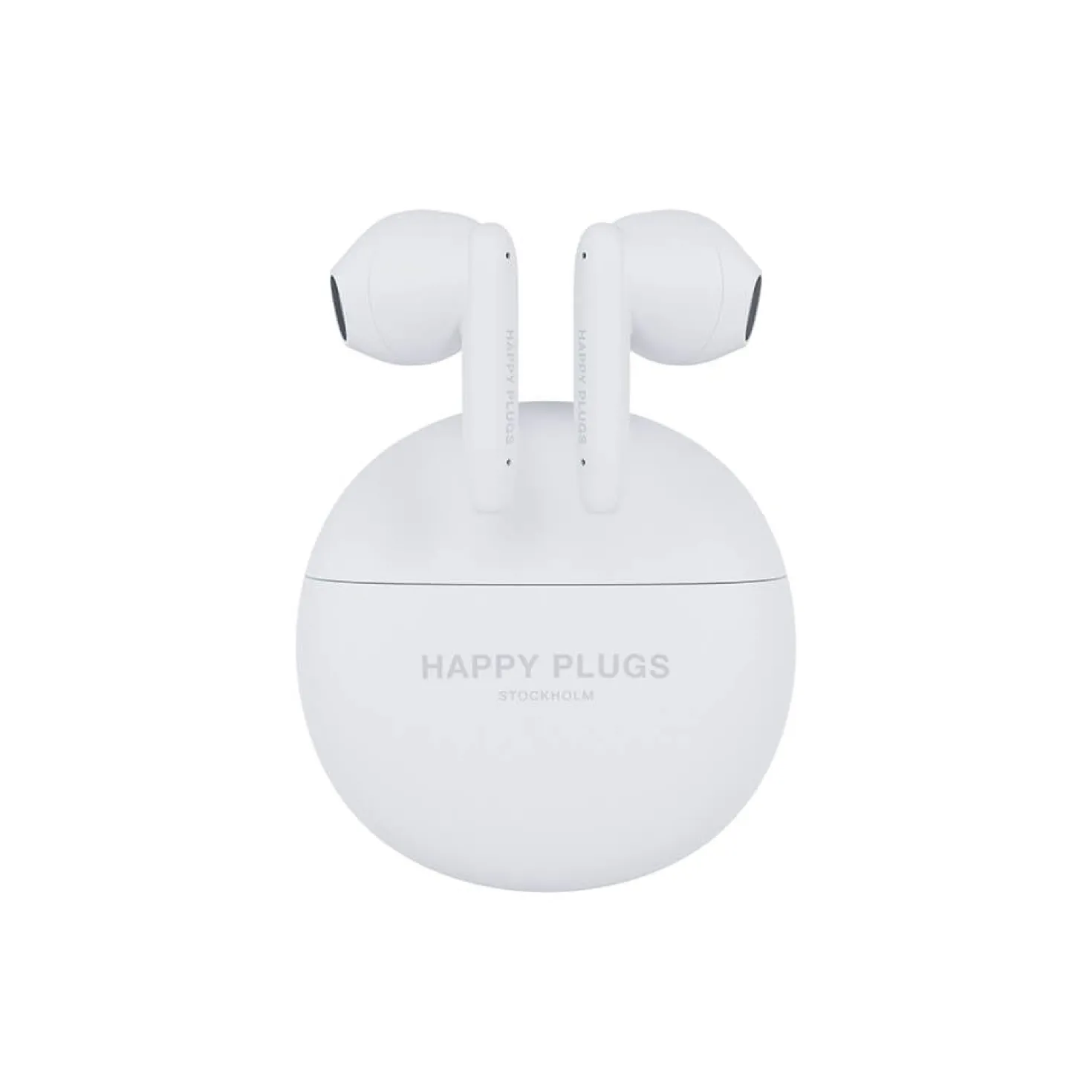 Hörlurar Happy Plugs Joy Lite In-Ear, trådlösa, Bluetooth 5.3, vit