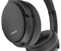Hörlurar Streetz BT500 Bluetooth, brusreducerande, mikrofon, svart