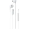 Hörlurar Streetz Semi-in-ear USB-C, mikrofon, vit, 1,2m kabel
