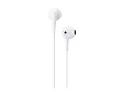 Hörlurar Streetz Semi-in-ear USB-C, mikrofon, vit, 1,2m kabel