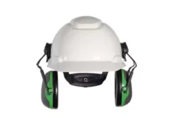Hörselkåpa 3M Peltor X1P3 Hjälmfäste, 26 dB, svart/grön