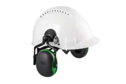 Hörselkåpa 3M Peltor X1P3 Hjälmfäste, 26 dB, svart/grön