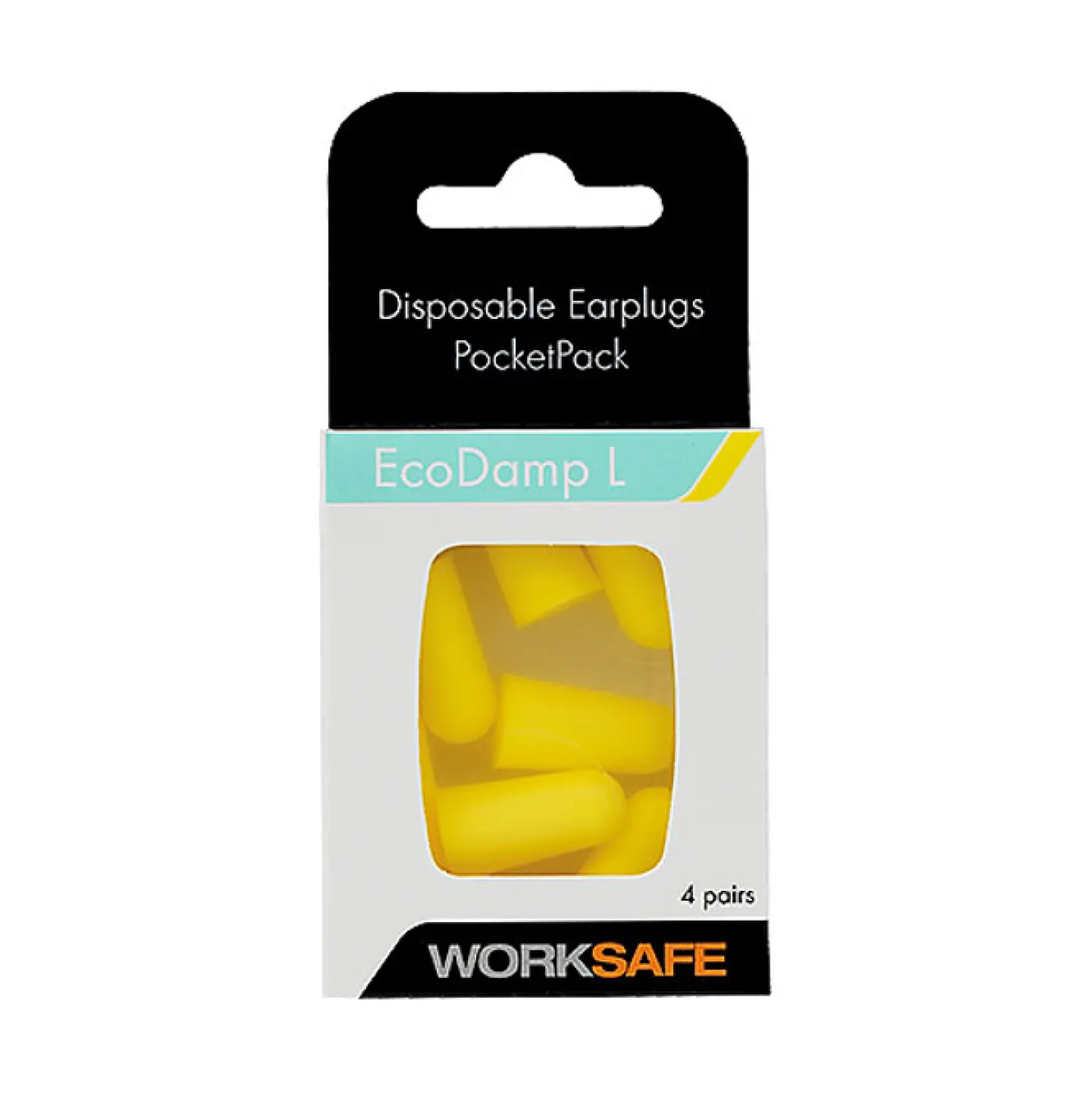 Hörselproppar Worksafe EcoDamp, 34 dB SNR, 200 par