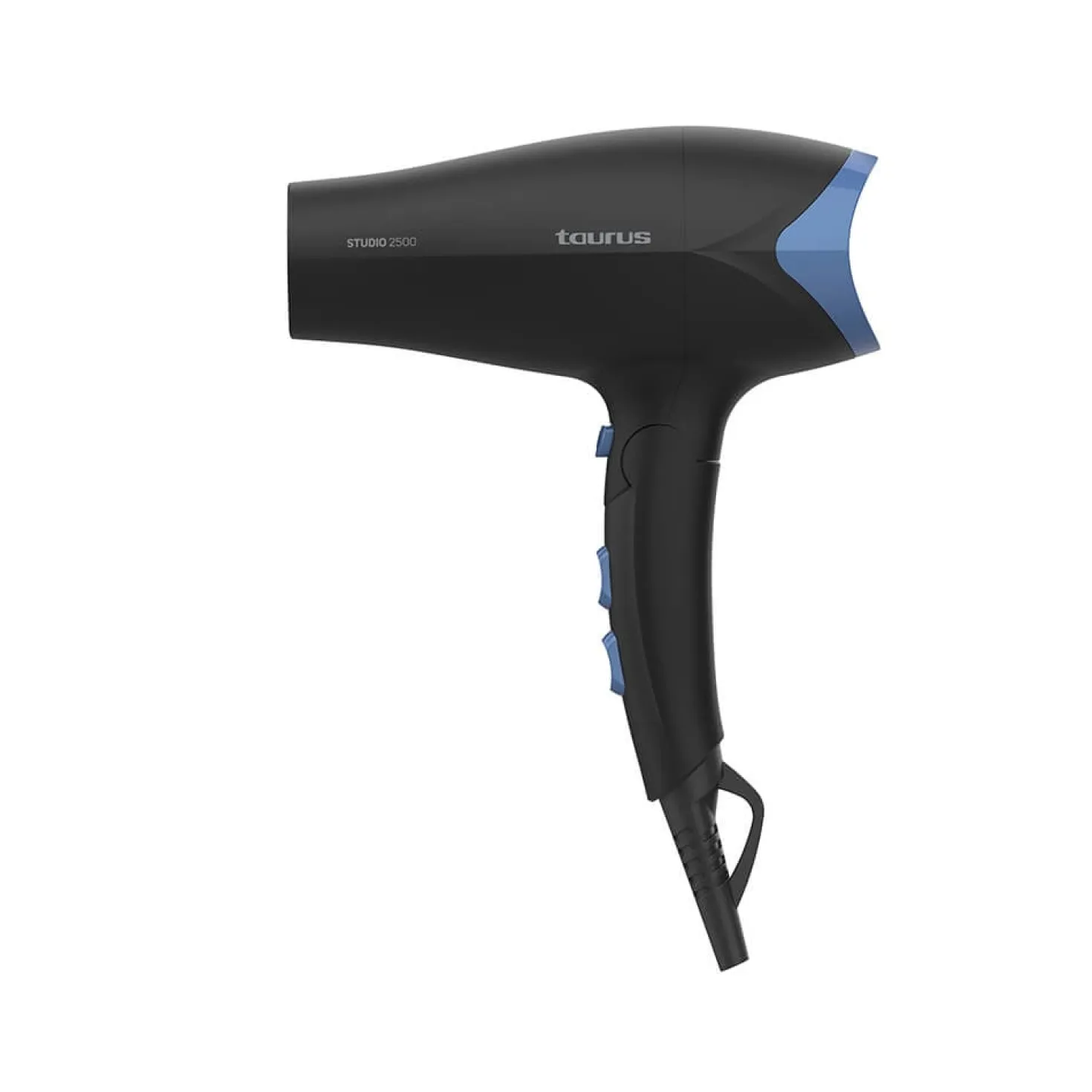 Hårtork TAURUS Studio 2500, 2400W, jonisk, svart
