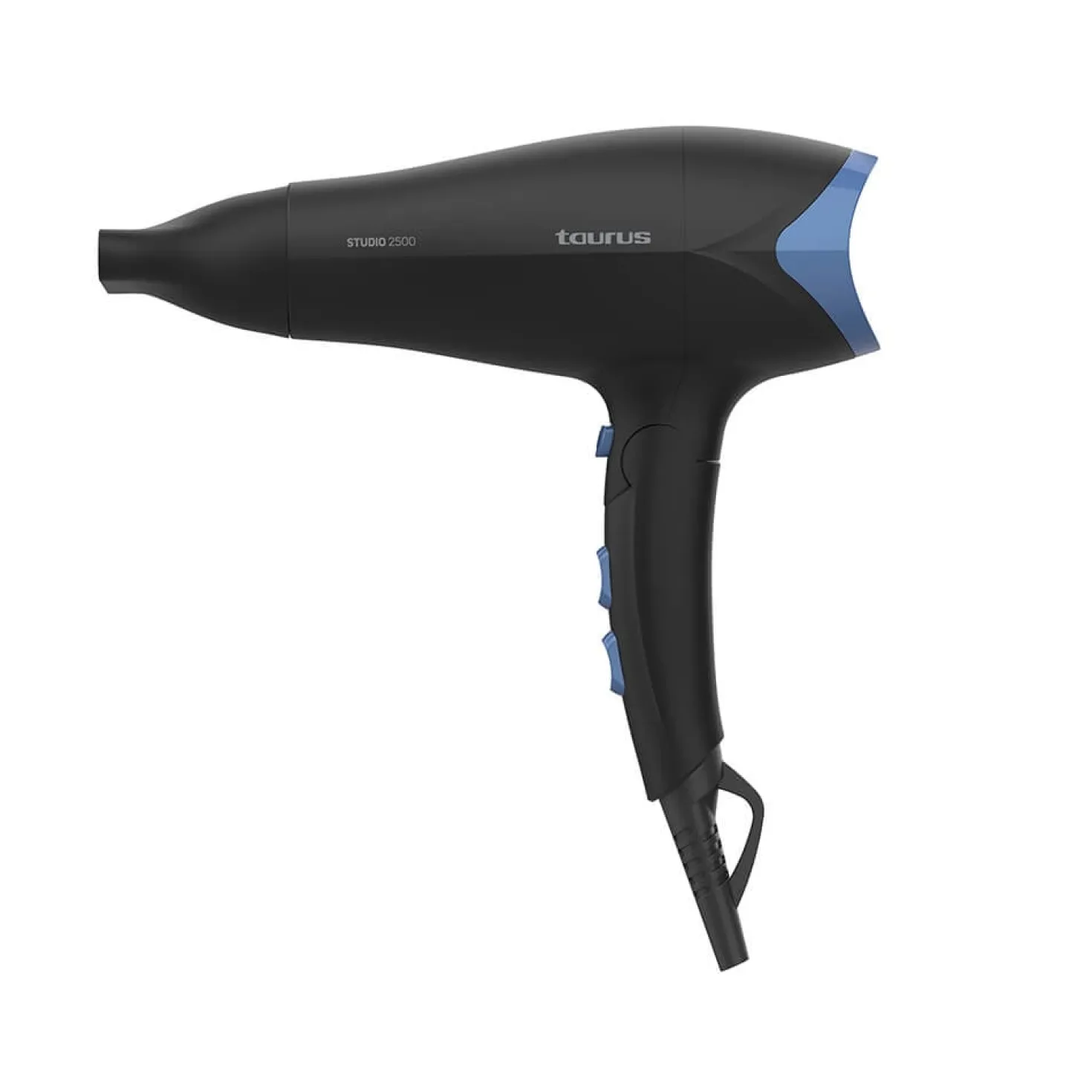 Hårtork TAURUS Studio 2500, 2400W, jonisk, svart