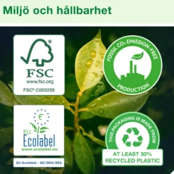 Hushållspapper Tork Basic, 2-lagers, 26m, 32 rullar