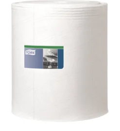 Industritorkpapper Tork W1 Nonwoven Perforerad, vit, 1000 ark, 380m
