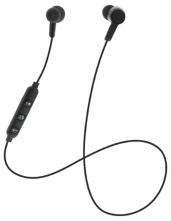 In-ear hörlurar Streetz BT110 Bluetooth 5, mikrofon, svart