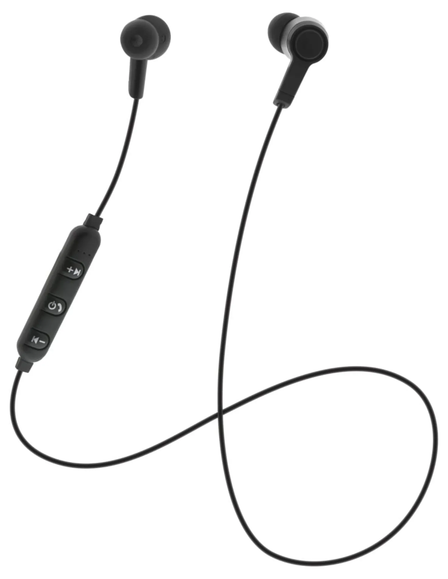 In-ear hörlurar Streetz BT110 Bluetooth 5, mikrofon, svart