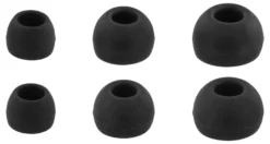 In-ear hörlurar Streetz BT110 Bluetooth 5, mikrofon, svart