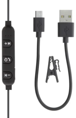 In-ear hörlurar Streetz BT110 Bluetooth 5, mikrofon, svart