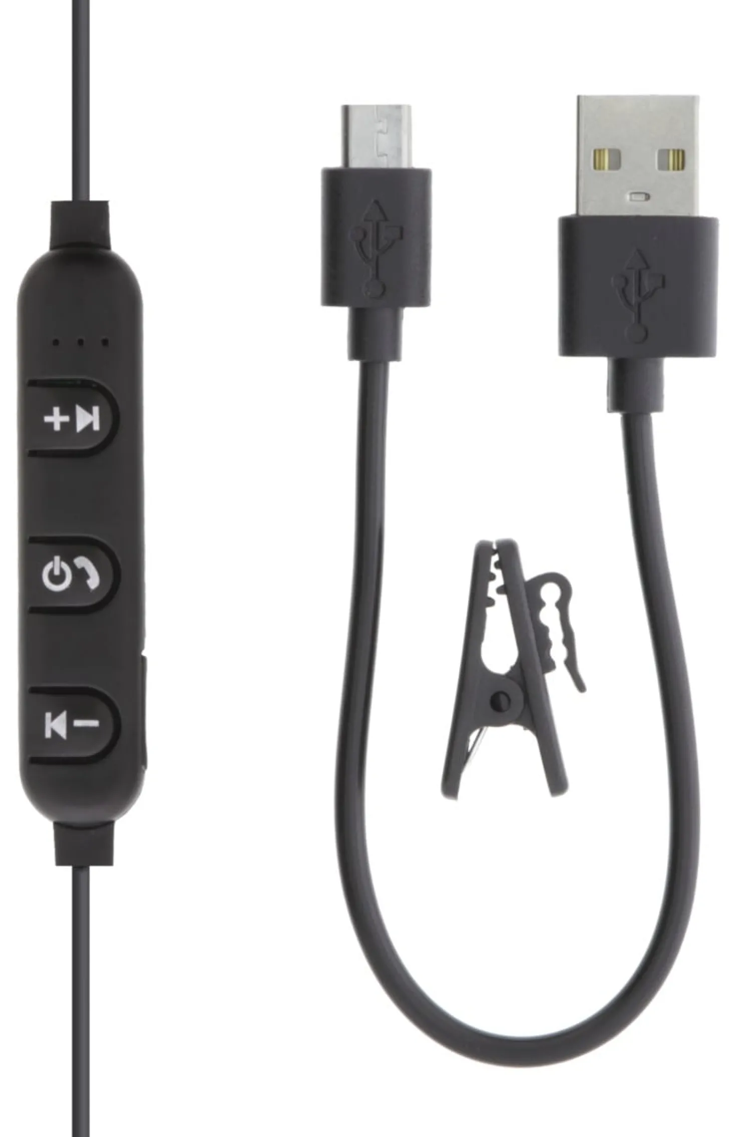 In-ear hörlurar Streetz BT110 Bluetooth 5, mikrofon, svart