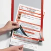 Inforam Durable DURAFRAME A4 Självhäftande, magnetstängning
