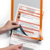 Inforam Durable DURAFRAME® A4 självhäftande, magnetstängning