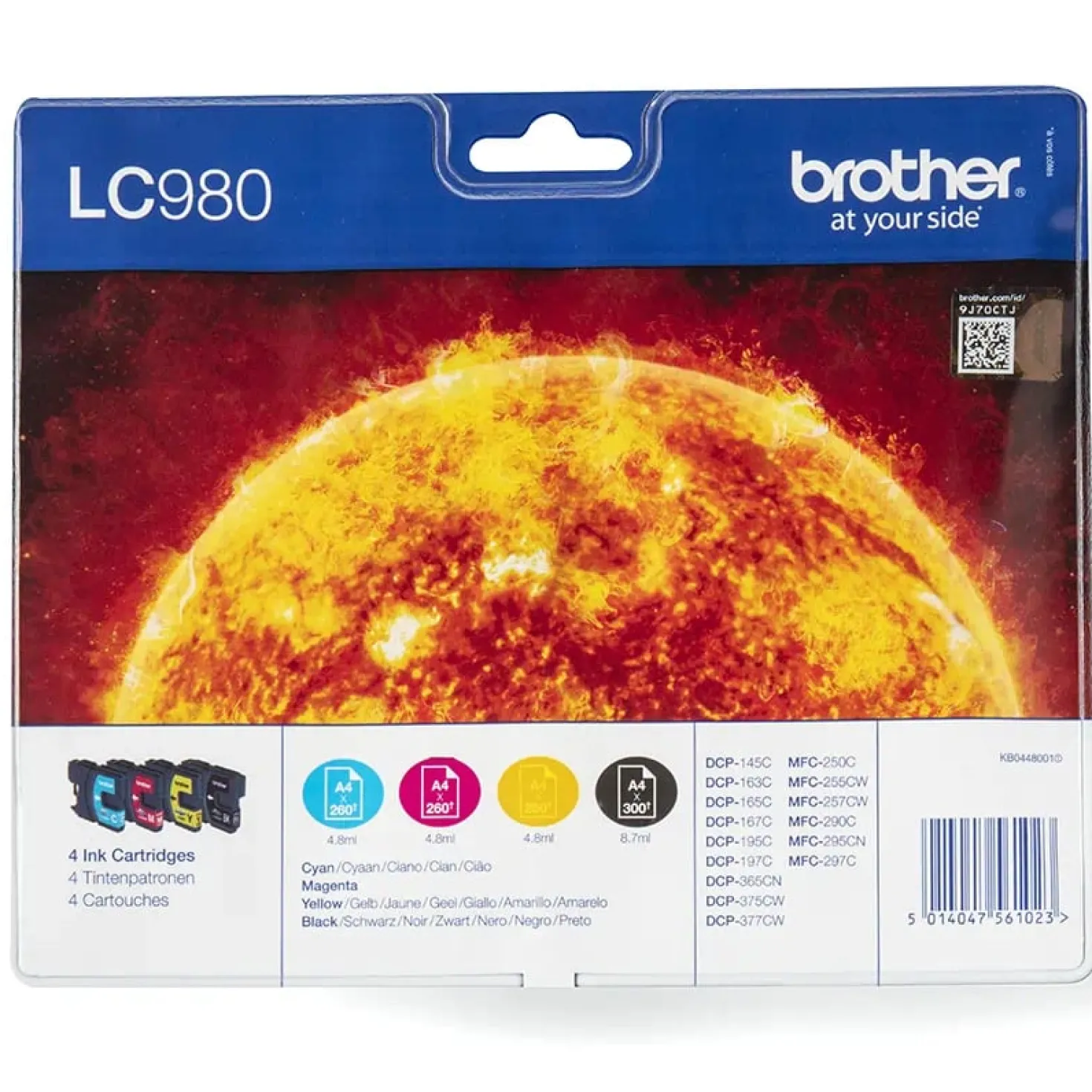Ink-Jet Brother DCP-145C/165C/195C, MFC-295CN Value Pack
