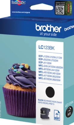 Ink-Jet Brother LC123BK svart