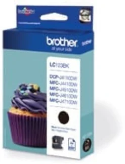 Ink-Jet Brother LC123BK svart