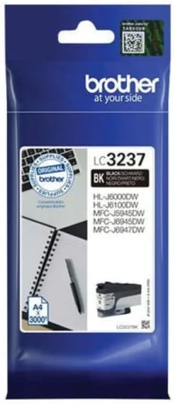 Ink-Jet Brother LC3237BK svart