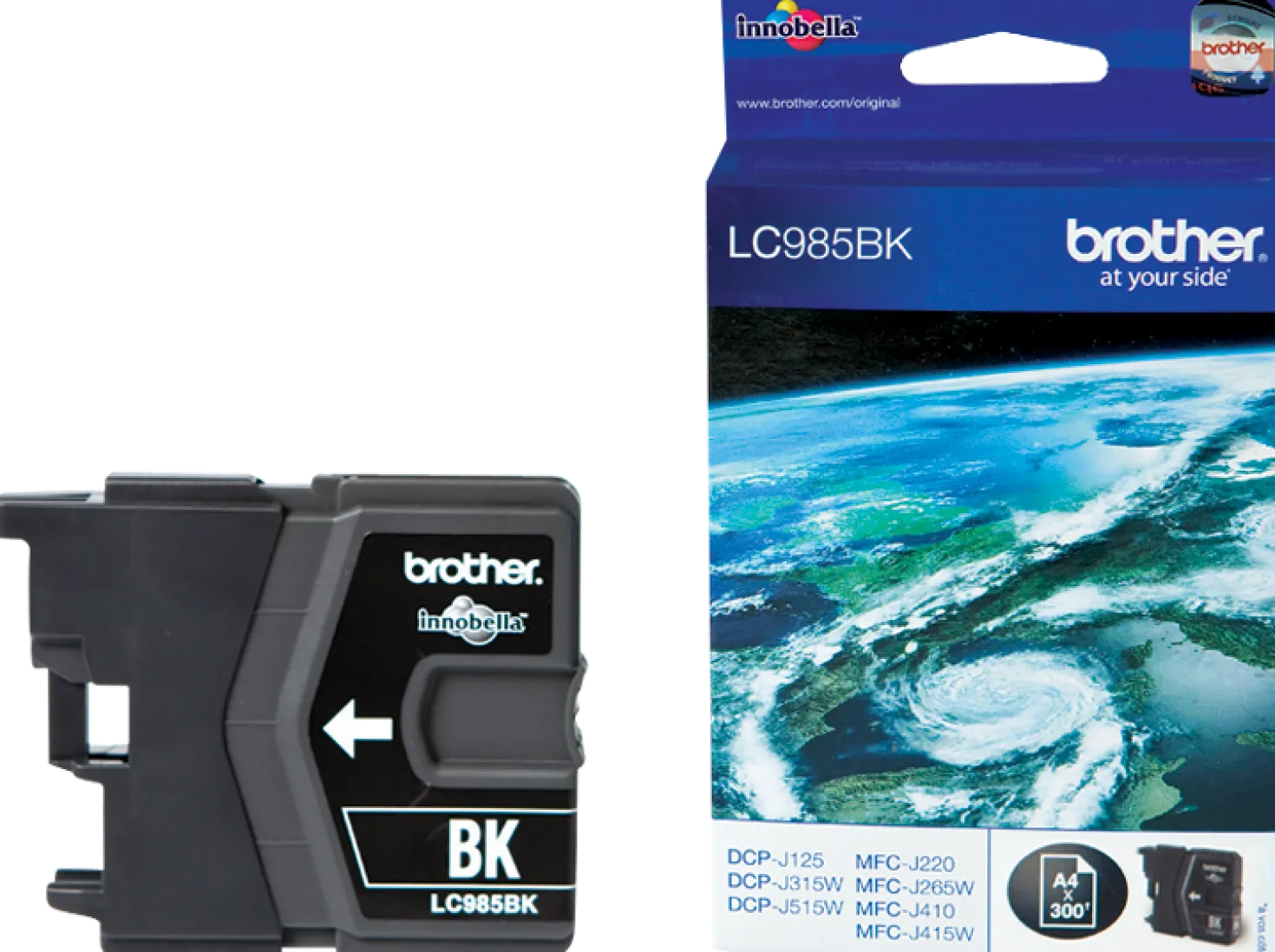 Ink-Jet Brother Lc985Bk Svart