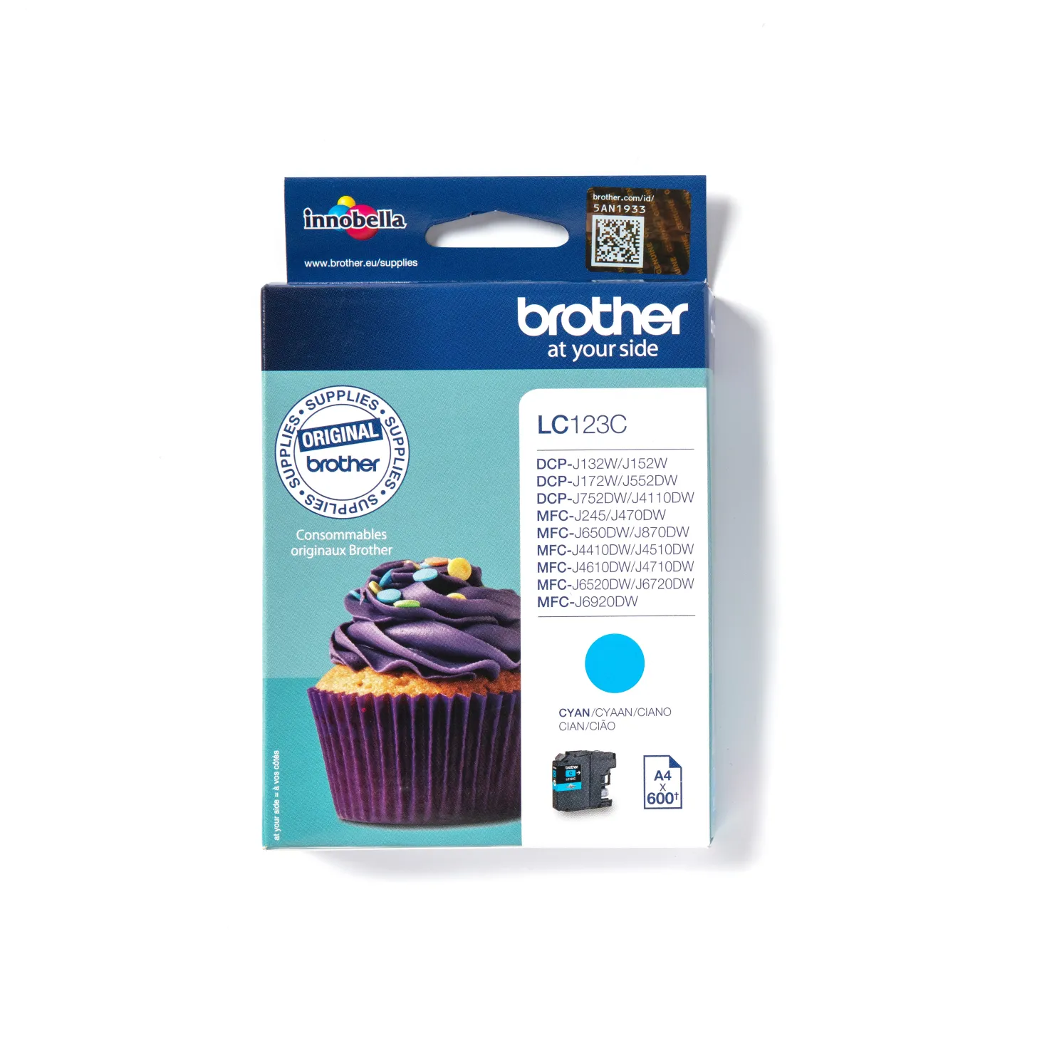 Ink-Jet Brother LC123C cyan