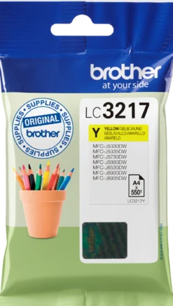 Ink-Jet Brother LC3217 gul