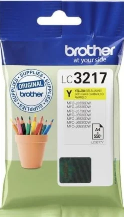 Ink-Jet Brother LC3217 gul
