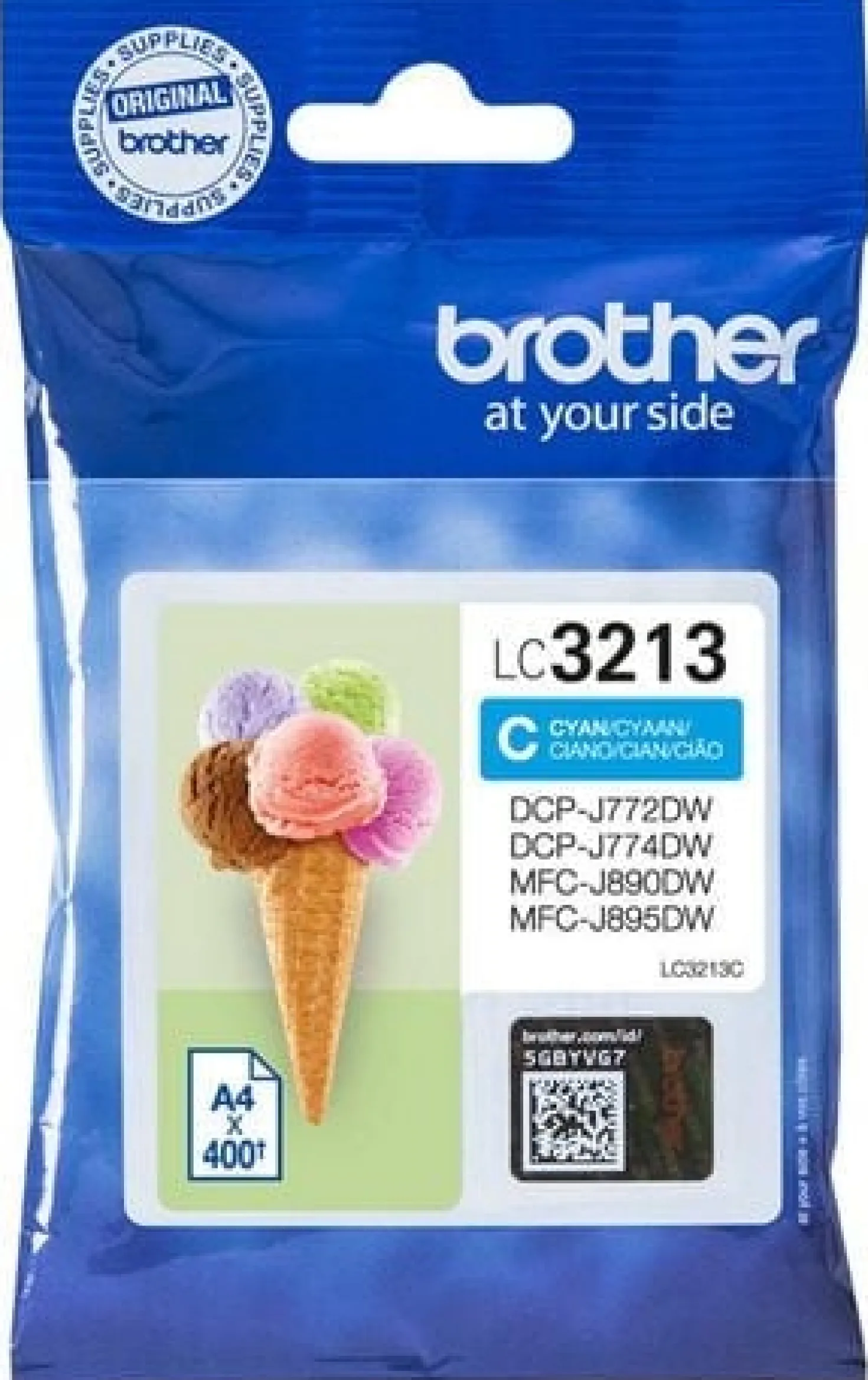 Ink-Jet Brother LC3213 HC cyan