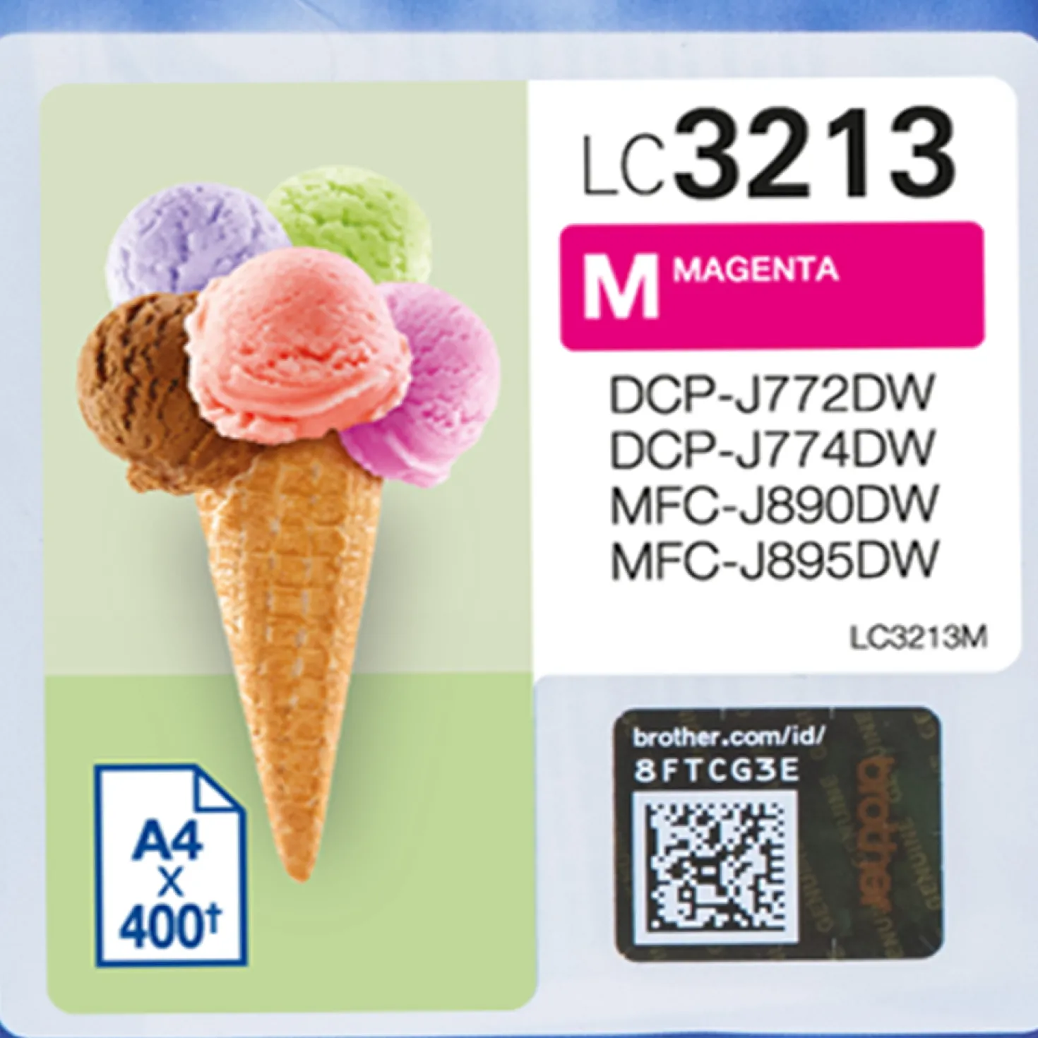Ink-Jet Brother LC3213 HC magenta