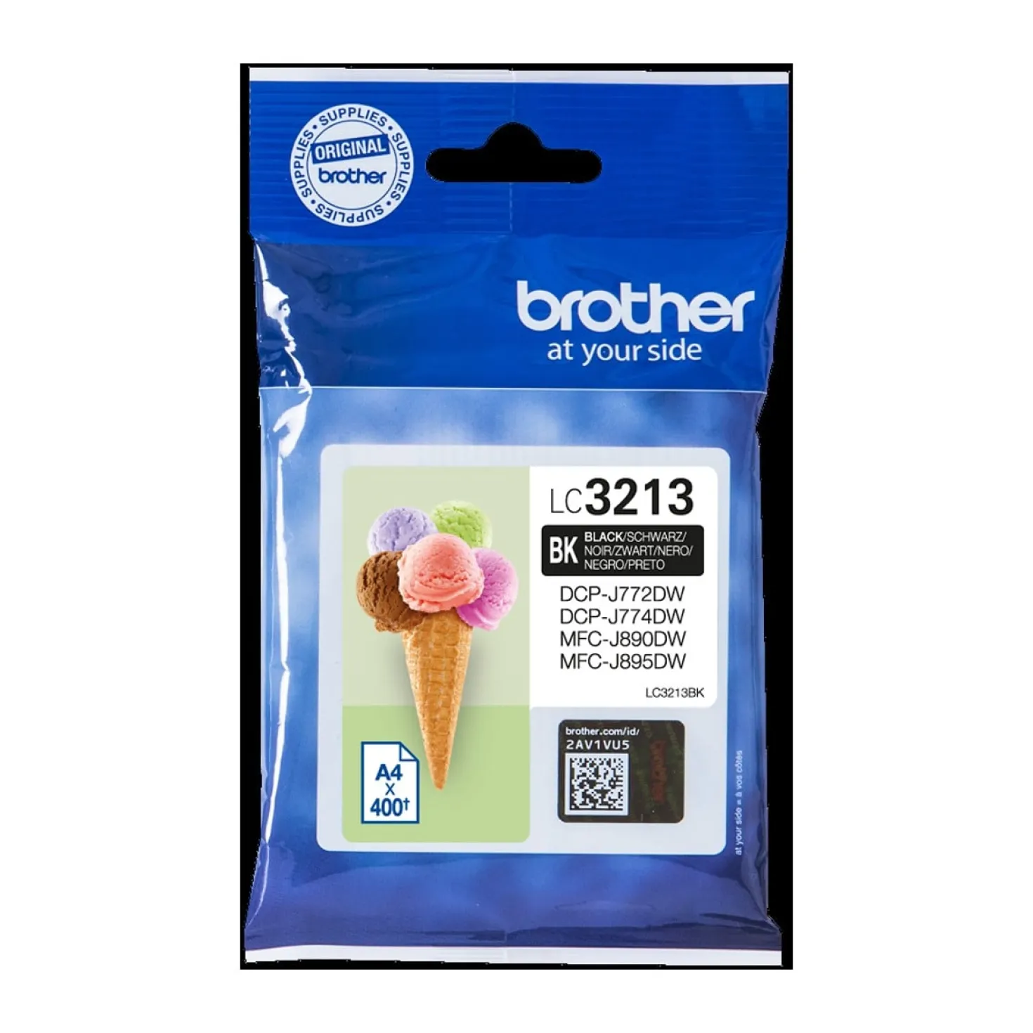 Ink-Jet Brother LC3213 HC svart
