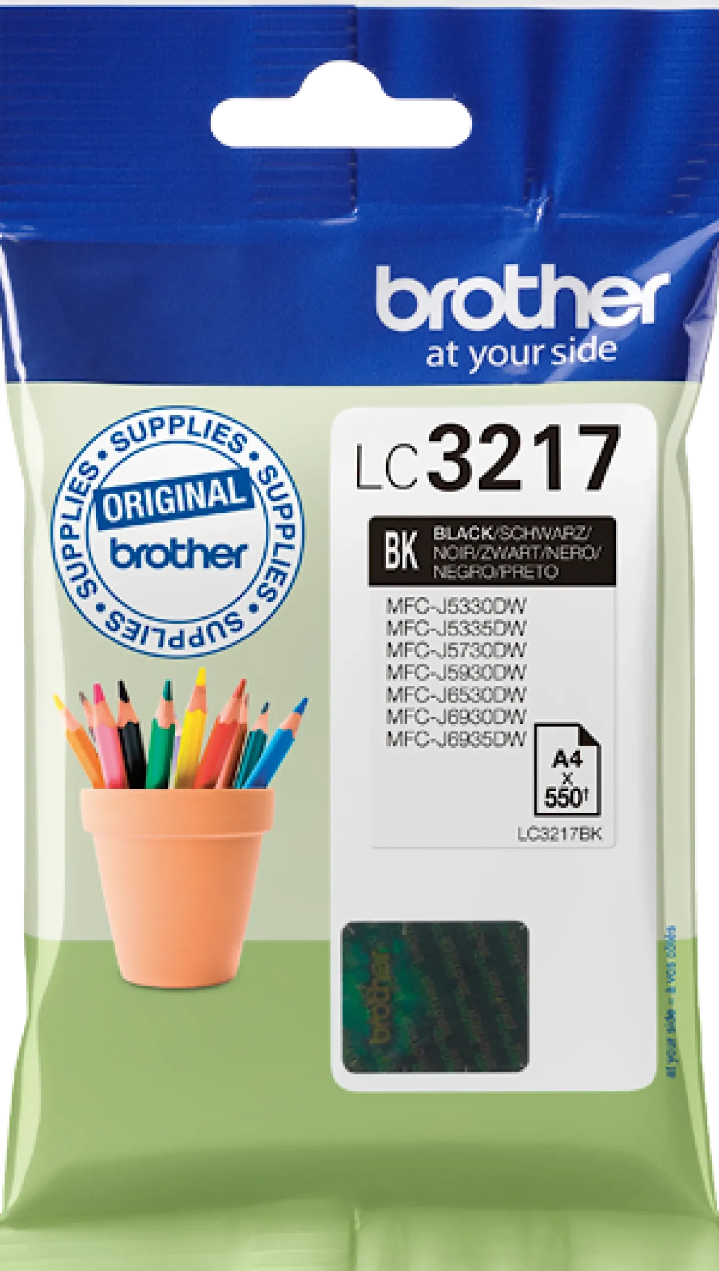 Ink-Jet Brother LC3217 svart