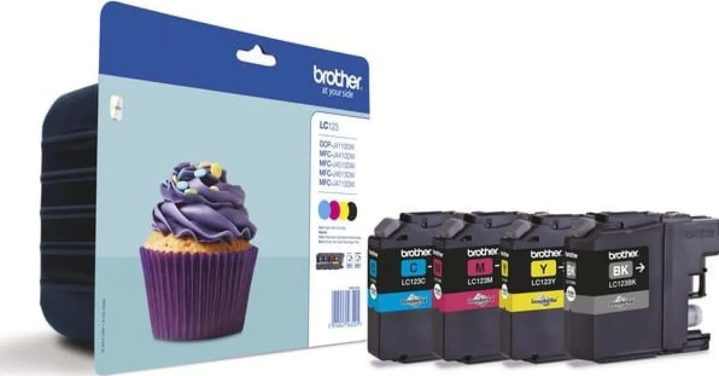 Ink-Jet Brother LC123 value pack